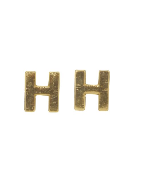 Viaszbetű, arany, 9 mm, H, csom. 3 db