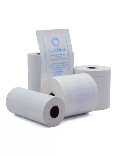  Hőpapír 110 mm széles, 28fm hosszú, cséve 12mm, 5 tekercs/csomag,  ( 110/50 ) BPA mentes Bluering®