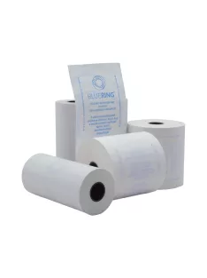   Hőpapír 110 mm széles, 28fm hosszú, cséve 12mm, 5 tekercs/csomag,  ( 110/50 ) BPA mentes Bluering®