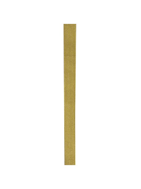 Viasz díszcsík, arany, 20 cm, 1 mm, 20 db