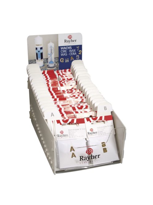 Display viaszbetűk és számok, arany 26 betű + 10 szám