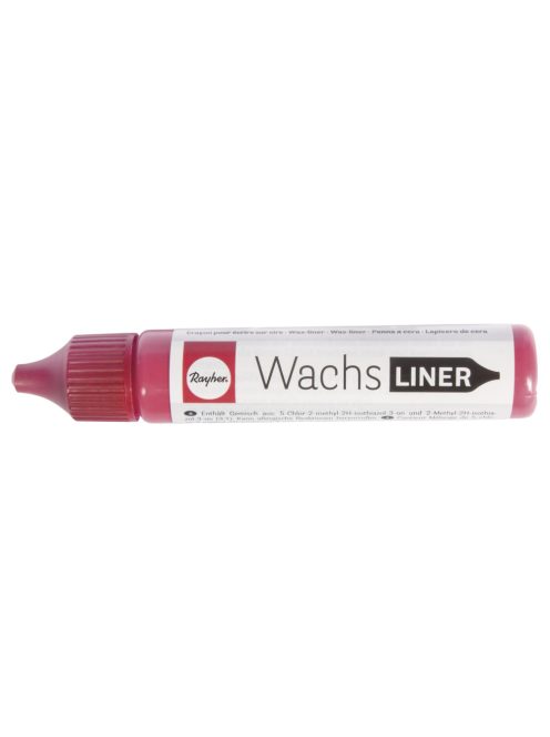 Gyertyafestő toll, 30 ml, klasszikus piros