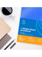 Genotherm 'L' A4, 80 micron kék 25 db/csomag, Bluering®,