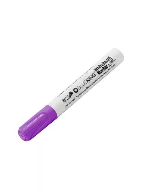 Táblamarker kerek test Bluering® neon lila