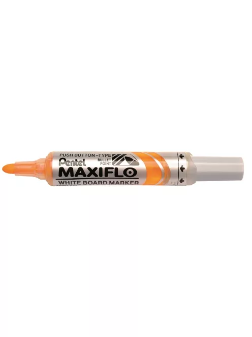 Táblamarker 2,5mm, kerek hegyű, Pentel Maxiflo citromsárga