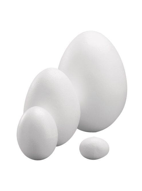 Styropor-Ei, voll, Höhe 12 cm