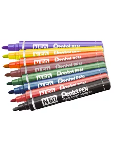   Alkoholos marker fém testű 4,3mm kerek hegyű N50-FE Pentel Extreme narancs