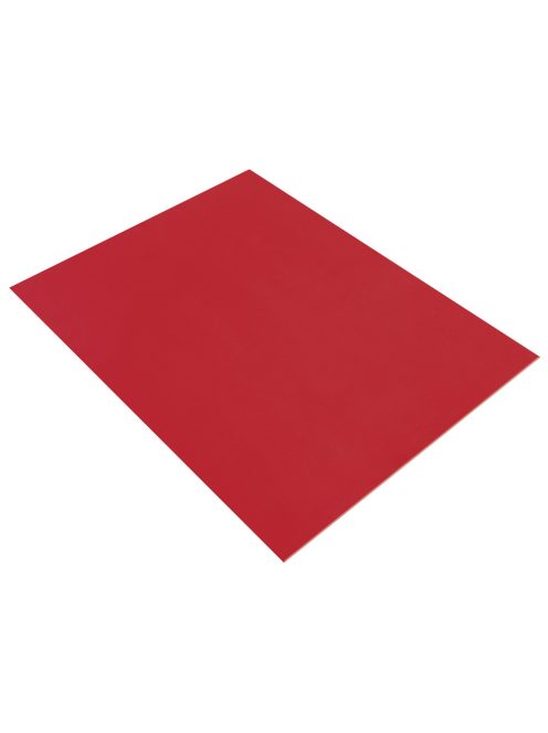 Dekorgumi lap, 2 mm, piros, 20x30 cm