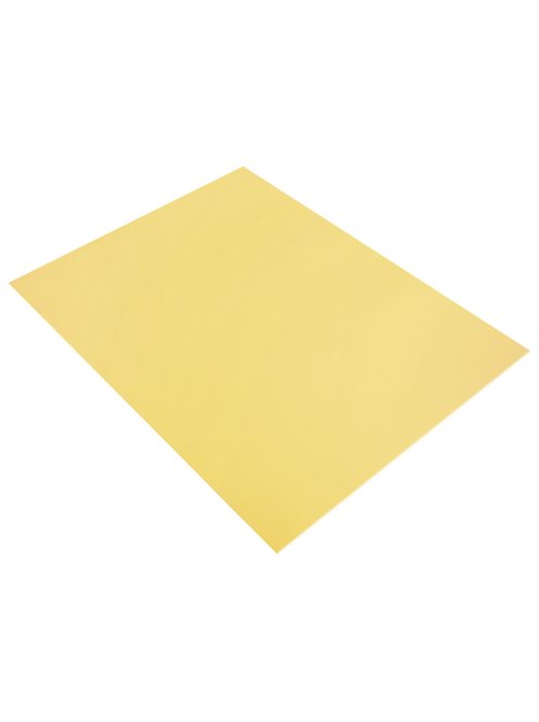 Dekorgumi lap, 2 mm, sárga, 20x30 cm