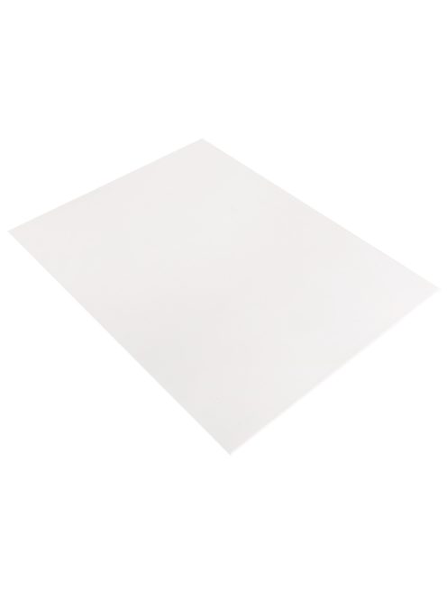 Dekorgumi lap, fehér, 30x40x0,3cm