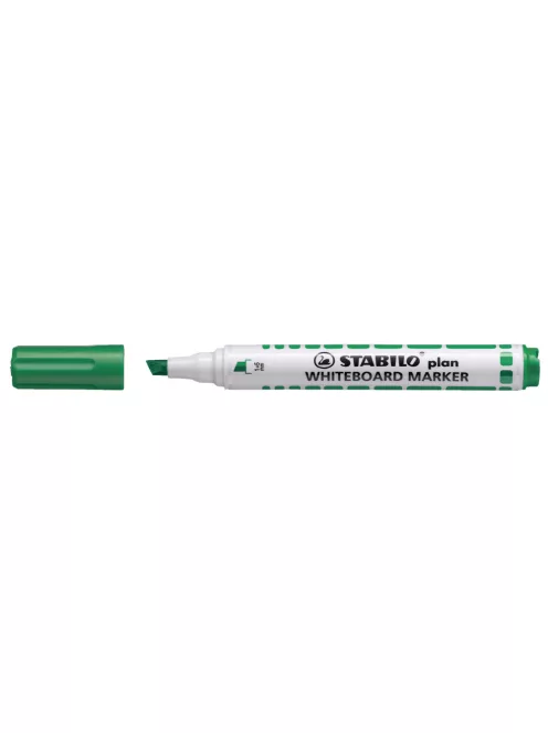 Táblamarker 2,5-3,5mm, kerek hegyű, Stabilo Plan 641/36 zöld