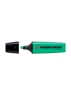   Szövegkiemelő 2-5mm, vágott hegyű, STABILO Boss original 70/51 türkiz