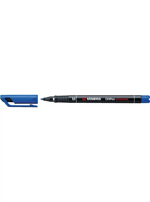 Alkoholos marker 1mm, STABILO OHPen M kék