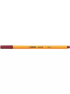 Rostirón, tűfilc 0,4mm, STABILO Point 88 bordó
