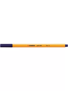 Rostirón, tűfilc 0,4mm, STABILO Point 88 éj kék