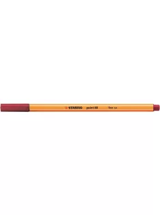 Rostirón, tűfilc 0,4mm, STABILO Point 88 karmazsinvörös