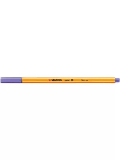 Rostirón, tűfilc 0,4mm, STABILO Point 88 halvány lila