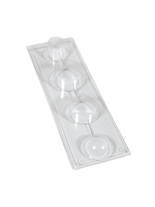 Szappanöntő forma: kerek, mélység 3cm, 4-darabos