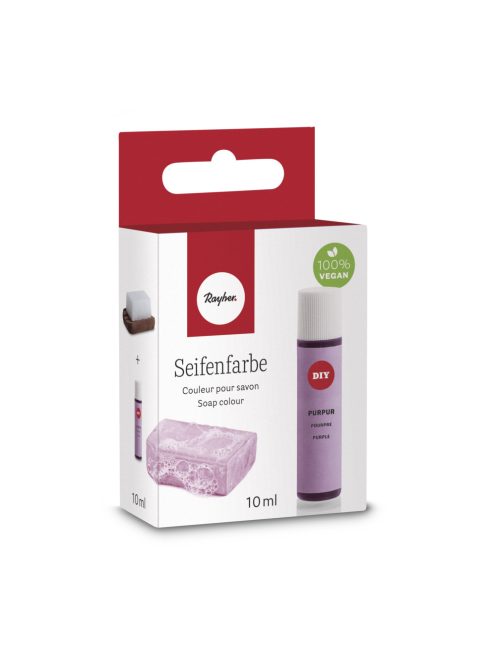 Szappanszínezék, bíbor, 10ml