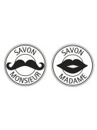 Beleönthető minta "Savon Monsieur+Madame", 30mm, 2 db