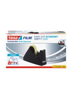   Ragasztószalag adagoló 25mmx66m, asztali Tesa Economy fekete