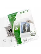 Genotherm lefűzhető, A4, 170 micron jumbo narancsos felül behajtható fülel Leitz 5 db/csom