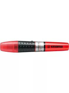 Szövegkiemelő 2-5mm, hengeres test Stabilo Luminator piros