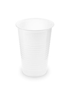 Pohár 3 dl műanyag 50 db/csomag fehér