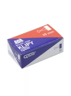Binderkapocs 19mm, 12 db/doboz, Grand