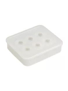   Szilikon öntőforma gyöngyök, 6 db 16 mm átmérőjű gyöngy