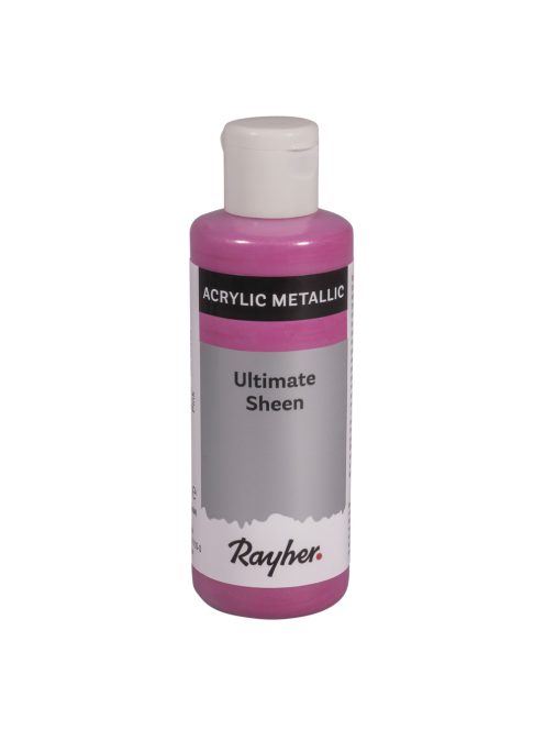 Ultimate Sheen akrilfesték, metallic, 80ml, pink