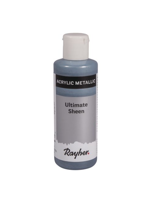 Ultimate Sheen akrilfesték, metallic, 80ml, kékesszürke