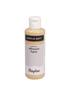 Allround Paint akrilfesték metallic, 80ml, mokka