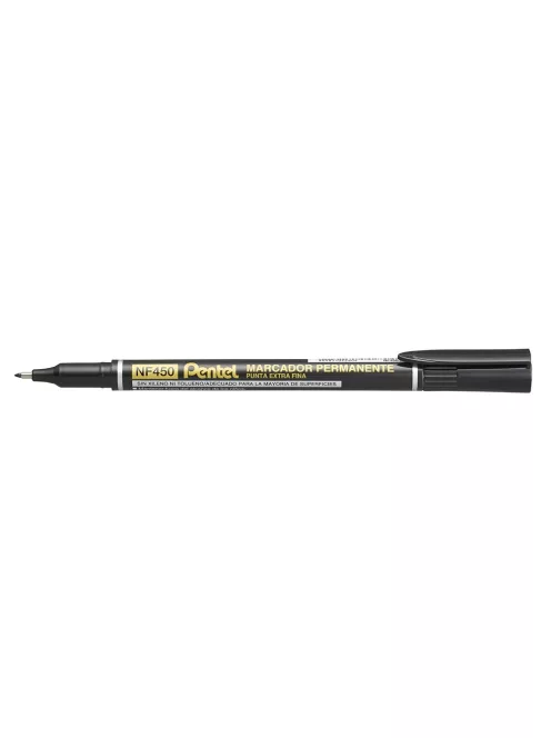 Alkoholos marker 1,2mm NF450-A Pentel vékony hegyű OHP S fekete