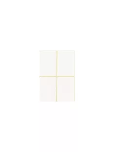 Etikett címke, 38x58mm, 15 lap, 4 címke/lap