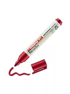 Alkoholos marker 1,5-3mm, Edding 21 EcoLine piros