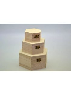   OCTIME DOBOZ SZETT 3 RÉSZES NAGY: ÁTM:16CM M:8CM KICSI: ÁTM:9,1CM M:4,5CM