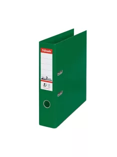   Iratrendező A4, 7,5cm, PP élvédő sínnel, Esselte Standard Vivida zöld