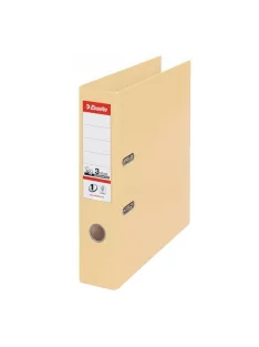   Iratrendező A4, 7,5cm, PP élvédő sínnel, Esselte Standard Vivida kagyló