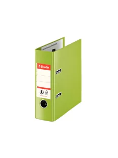   Iratrendező A4, 7,5cm, PP élvédő sínnel, Esselte Standard Vivida világoszöld