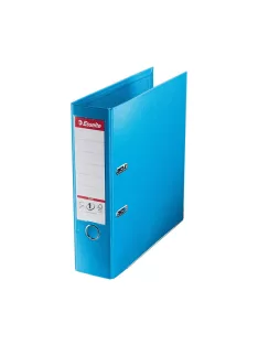   Iratrendező A4, 8cm, PP élvédő sínnel, Esselte Standard Plus Vivida kék