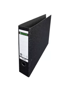   Iratrendező A3, 7,7cm, karton újrahasznosított Leitz 180° fekete