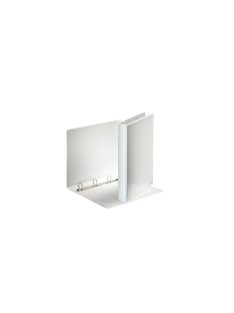   Gyűrűskönyv panorámás A4, 3,5cm, 4 gyűrű, D alakú, PP Esselte fehér