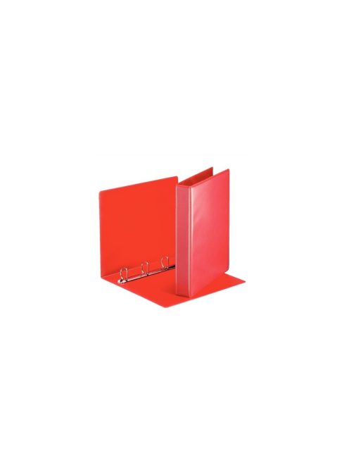 Gyűrűskönyv panorámás A4, 5cm, 4 gyűrű, D alakú, PP Esselte piros