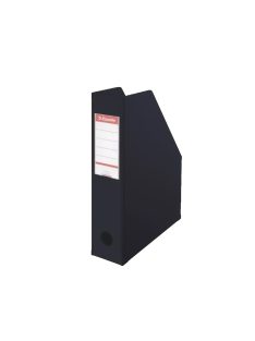   Iratpapucs 7cm, PVC/karton összehajtható Esselte Vivida fekete