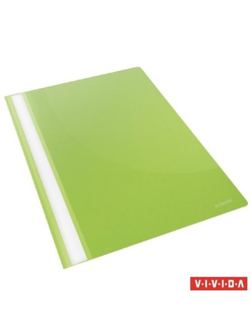 Gyorsfűző A4, PP Esselte Standard Vivida 25 db/csomag, zöld