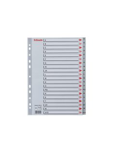 Regiszter A4, A-Z műanyag Esselte szürke