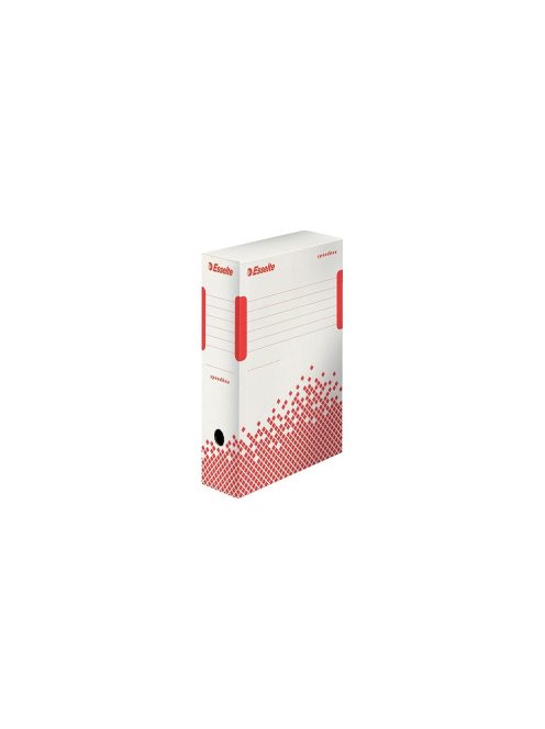 Archiváló doboz A4, 100mm, újrahasznosított karton Esselte Speedbox fehér