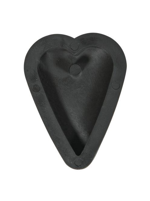 Öntőforma medál szív, 2,7x3,9 cm