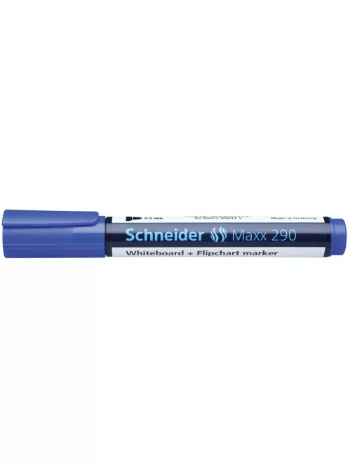Tábla- és flipchart marker 2-3mm, kerek végű Schneider Maxx 290 kék